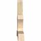 Ekena Millwork Davenport Rough Sawn Timber Gable Bracket, Douglas Fir, 96"W x 44"H x 6"D x 6"F, 11/12 Pitch GBW096X44X0606DAV00RDF - alternate 2